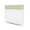 Ghent Combo Whiteboard/Bulletin, Mag Por/Vnyl, Styl A, 5 ft H x 6 ft W, Caramel SPC56A-V-181 - alternate 1